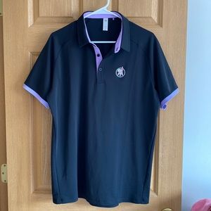 Barstool Sports Transfusion Men’s Golf Polo shirt. Size large, like new